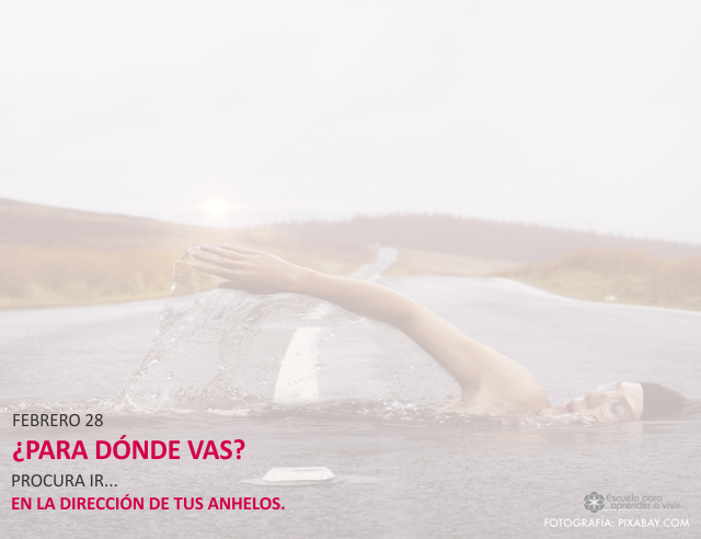 ¿Para dónde vas?